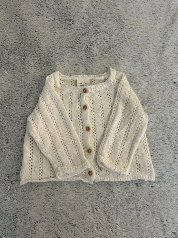 Gilet fille « Tape à l’œil » - photo numéro 2