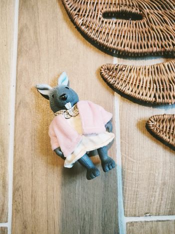 🐰Poupée petite lapine en robe  Les copains de la forêt marque Berchet
