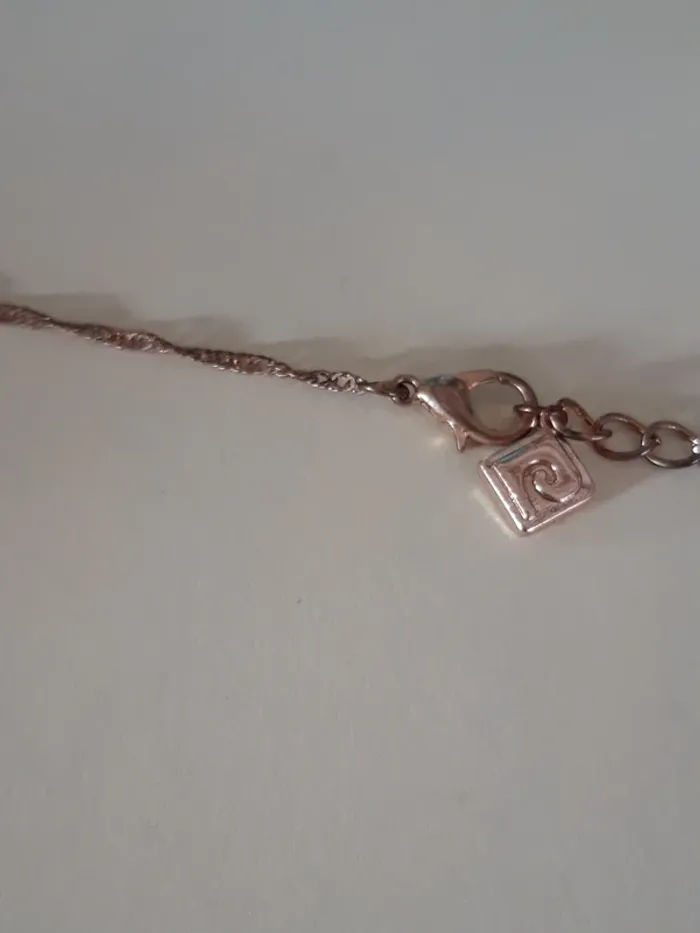 Joli pendentif forme goutte avec strass - photo numéro 4