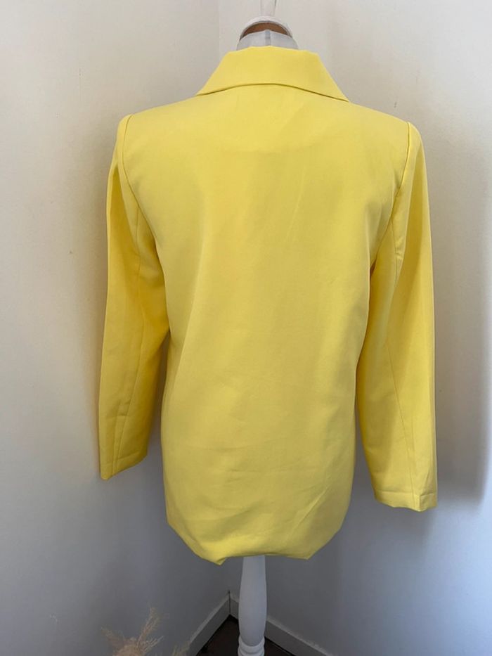 Veste blazer jaune missguided S - photo numéro 5