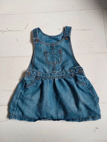 Robe salopette en jean Tape à l'œil Taille 18 mois