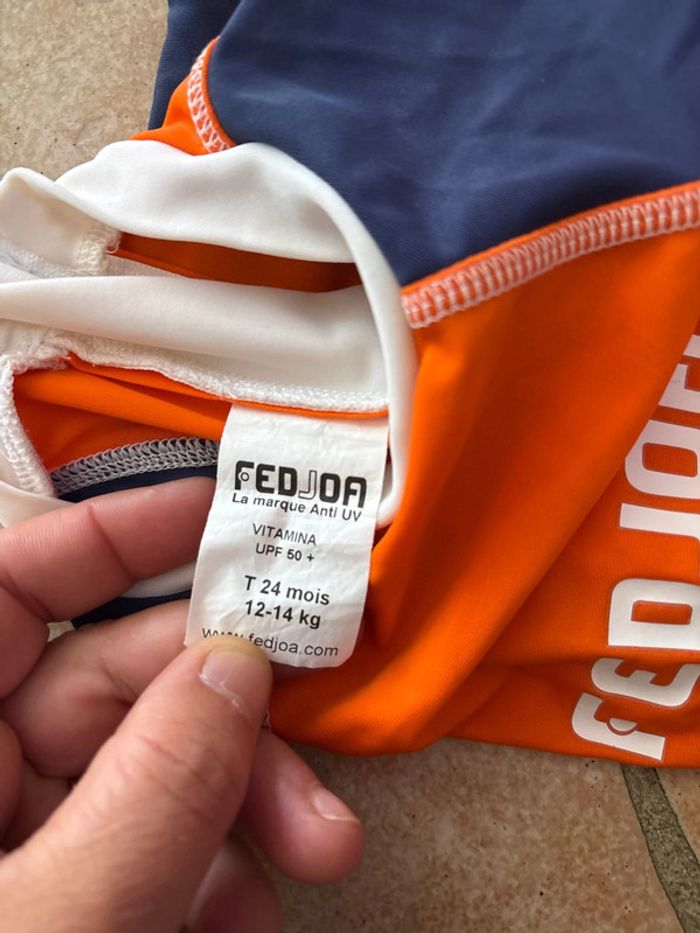 TEE shirt Anti UV Fesjoa en 24 mois - photo numéro 3