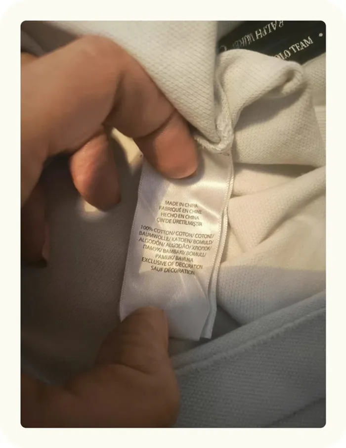 Polo manches longues homme Ralph Lauren Taille XL 42 - photo numéro 10