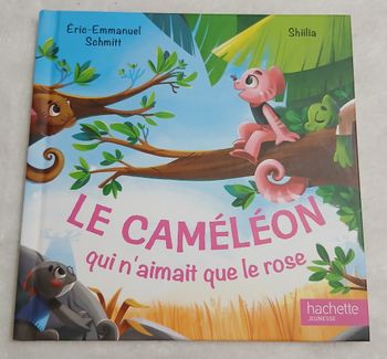 Livre McDo Le caméléon qui n'aimait que le rose