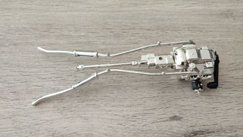 Moteur ligne échappement pièce détachée miniature Bburago Burago Chevrolet Corvette 1957 1/18 1/18e