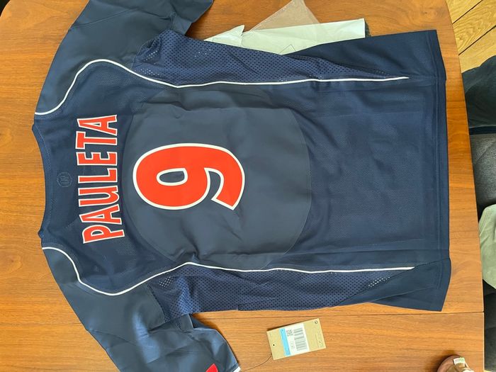 Maillot PSG Collector - Taille M - Flocage Pauleta -2004/05-Total90Reissue - photo numéro 2