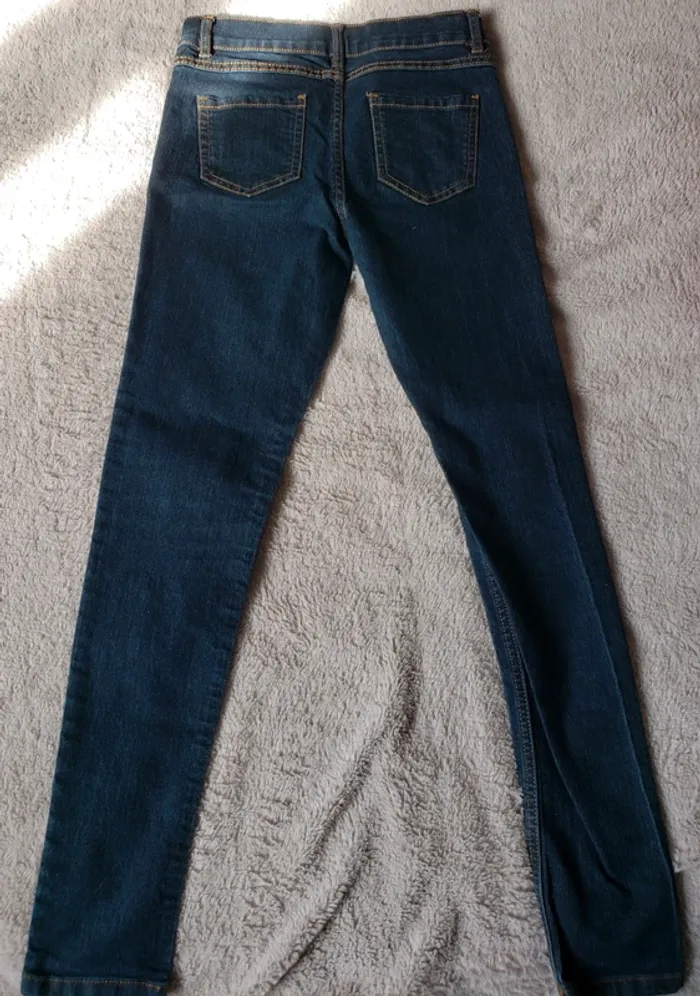 Jean coupe Slim Tissaia taille 12 ans - photo numéro 3