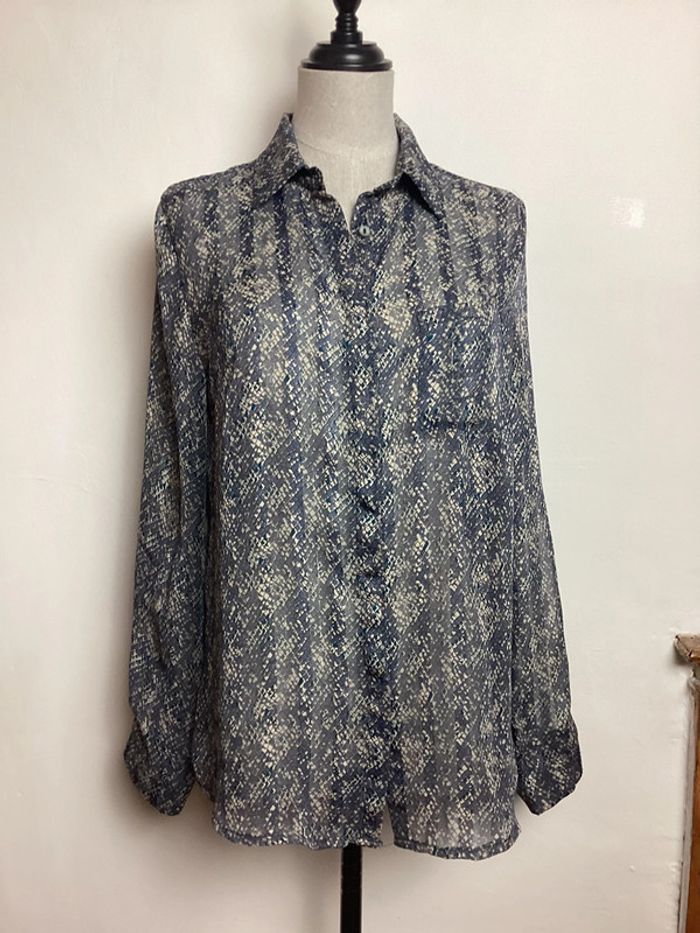 Chemise grise et beige It Hippie 36