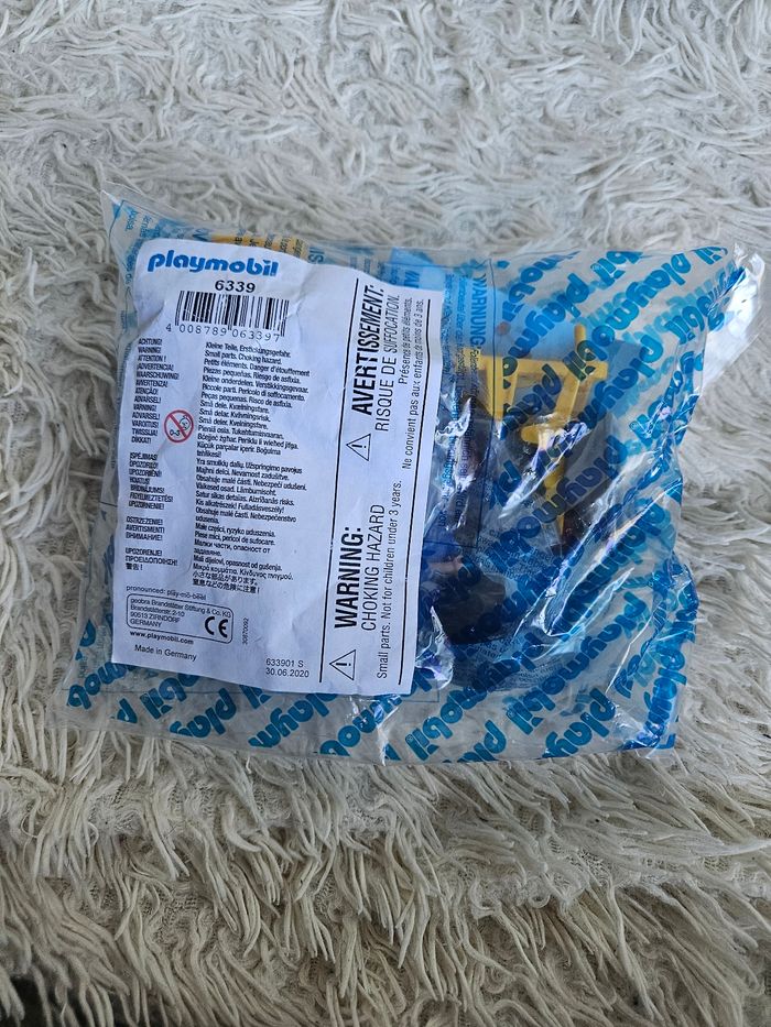 Jouet - jeux de construction playmobil 6339 ouvrier avec bétonnière - Neuf - photo numéro 2