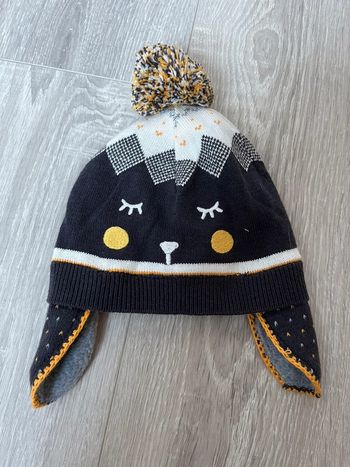 Bonnet hiver bebe fille absorba