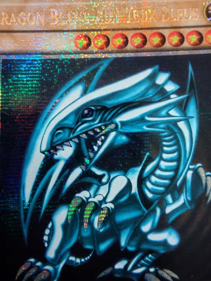 Dragon Blanc Aux Yeux Bleus - photo numéro 2