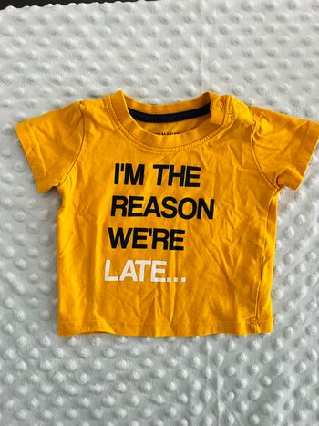 T-shirt manches courts garçon 3 mois