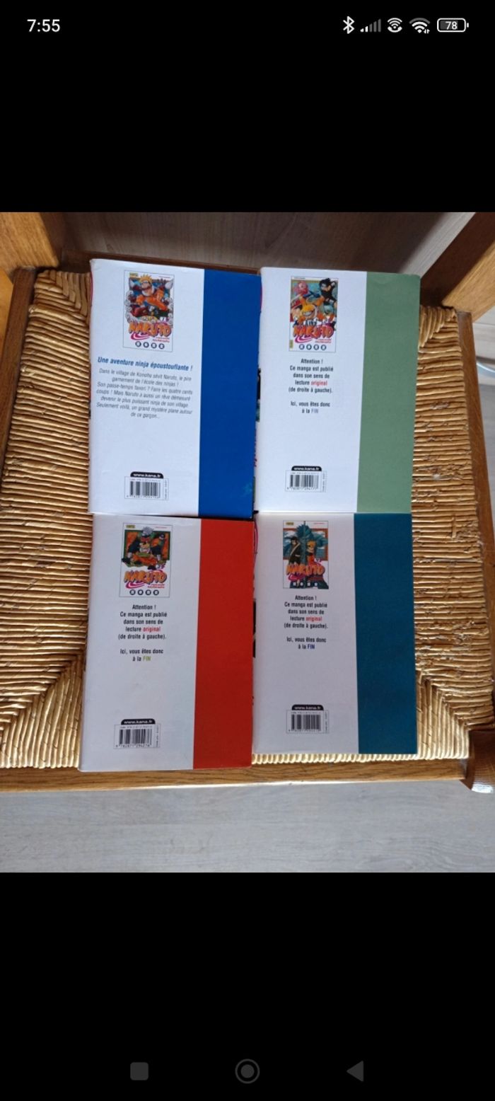 Lot de 4 Mangas Naruto - photo numéro 4