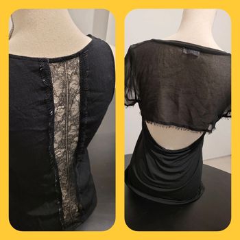 Lot hauts sexy dentelles à recoudre