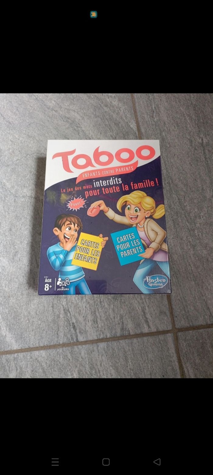 Taboo enfant neuf