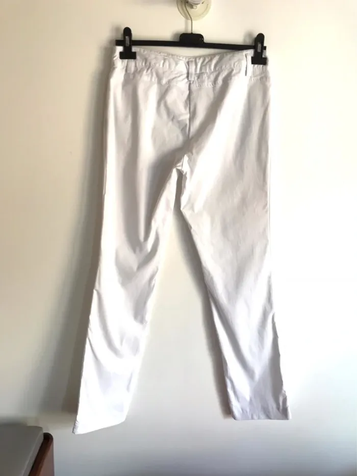 Pantalon blanc Kiabi woman taille 38 - photo numéro 8