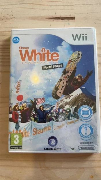 Shaun white snowboarding wii