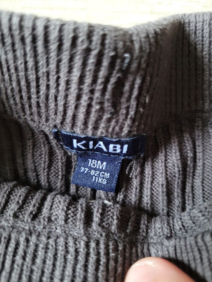 Ensemble t-shirt manches longues fleuris et legging  taille 18 mois - photo numéro 8