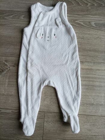 Pyjama mixte blanc 3 mois 