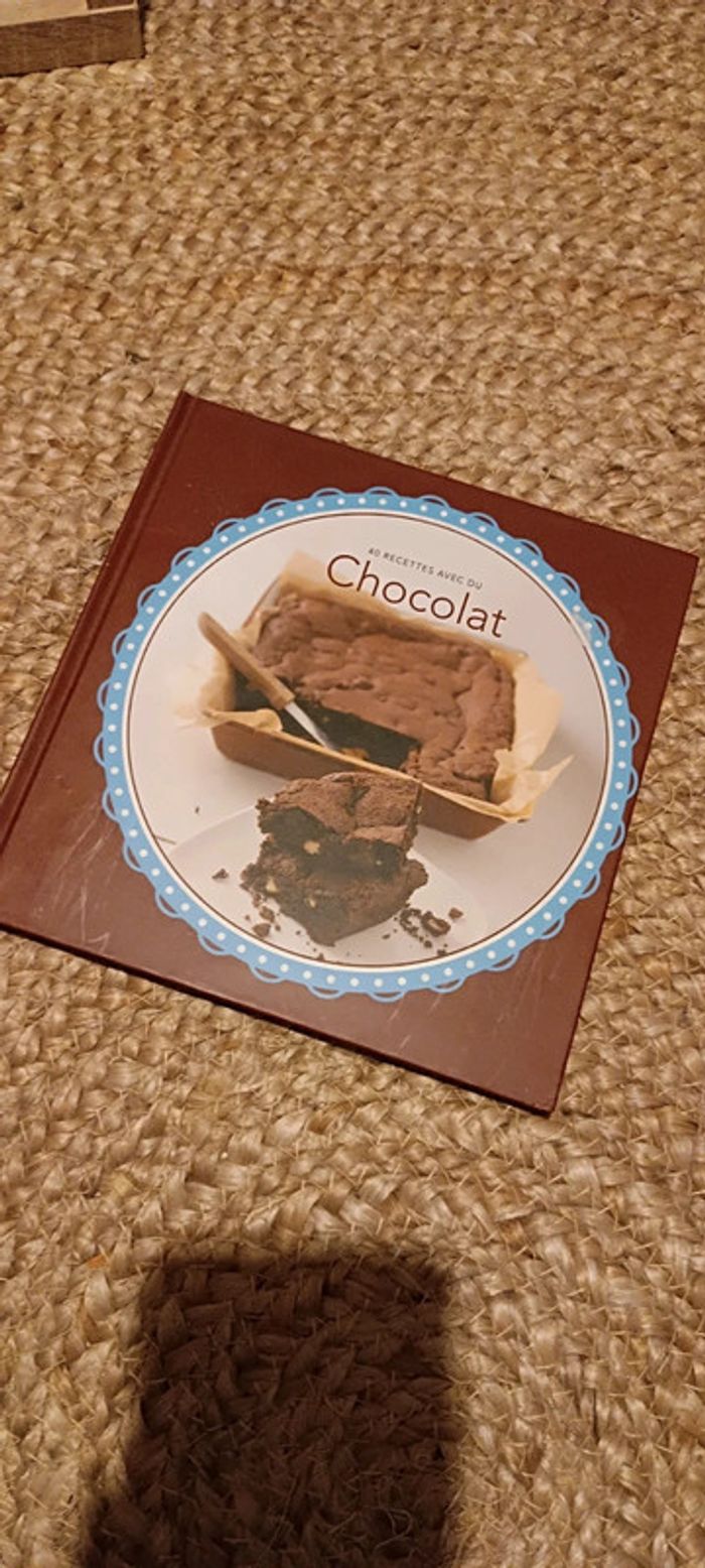 Livre de recettes chocolat