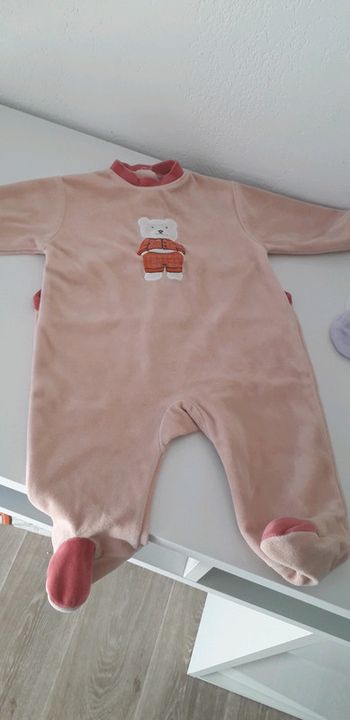 Pyjama velours 3 mois