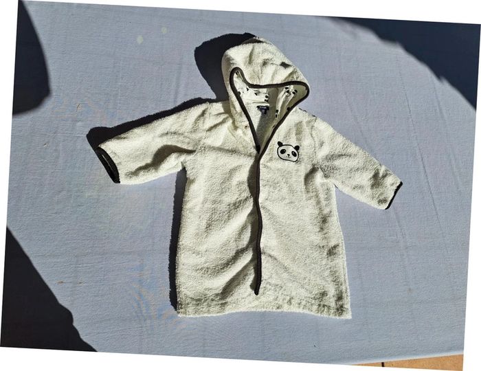 Peignoir de bain panda 18 mois trop mimi - photo numéro 2