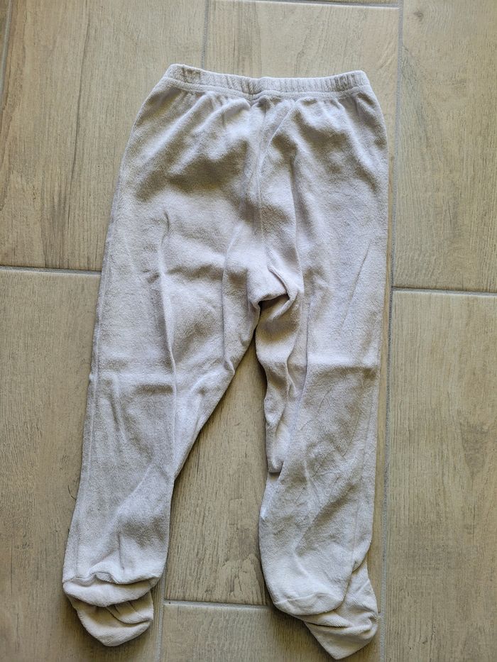 Pyjama blanc motif lune 2 pièces Kiabi 2 ans - photo numéro 7