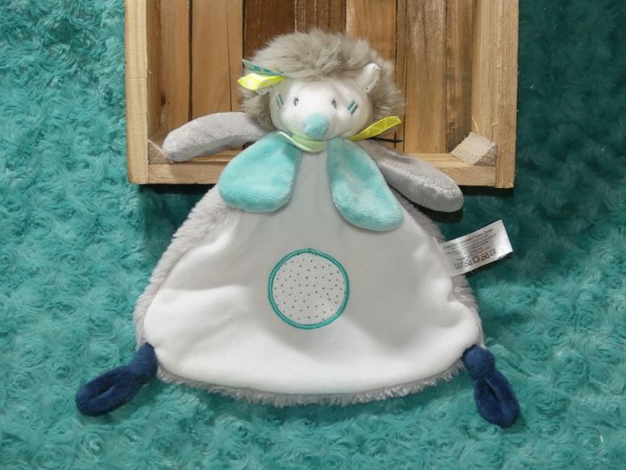 Doudou plat hérisson Tiwipi Doudou et compagnie 🦔parfait état