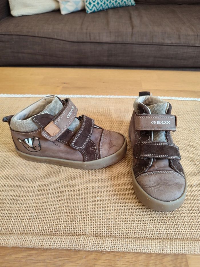 Bottines à scratchs en cuir Geox en 25 (EU)