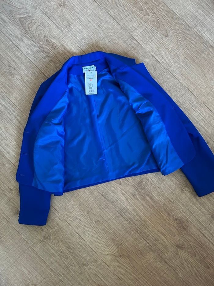 Blazer bleu neuf Naf Naf taille 42 (valeur 70€) - photo numéro 9