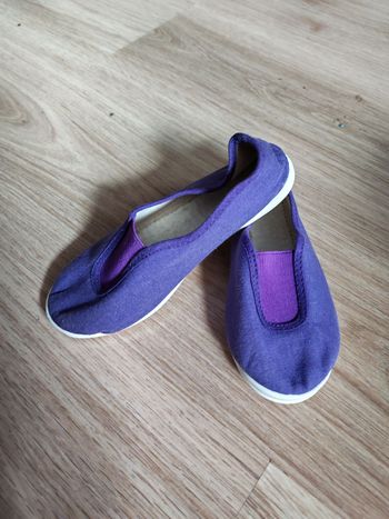 Chaussons violet de gym/danse Domyos enfant pointure 29