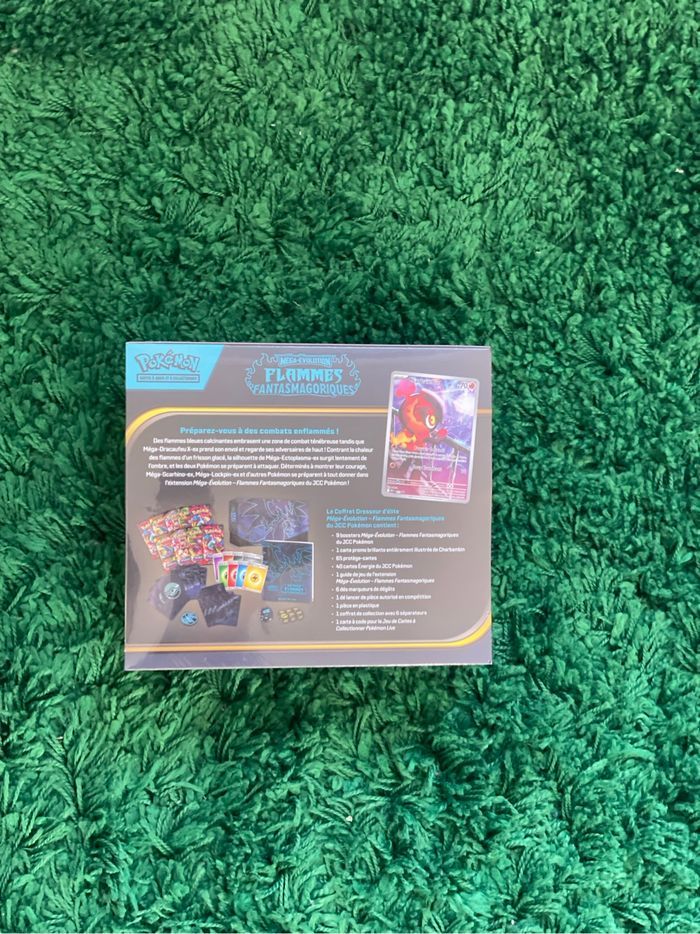 Coffret dresseur d’élite flammes fantasmagoriques me02 pokemon - photo numéro 4