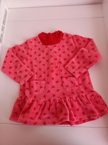 Pull col roulé fille 23 mois