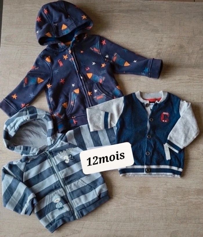 Vestes bébé 12mois