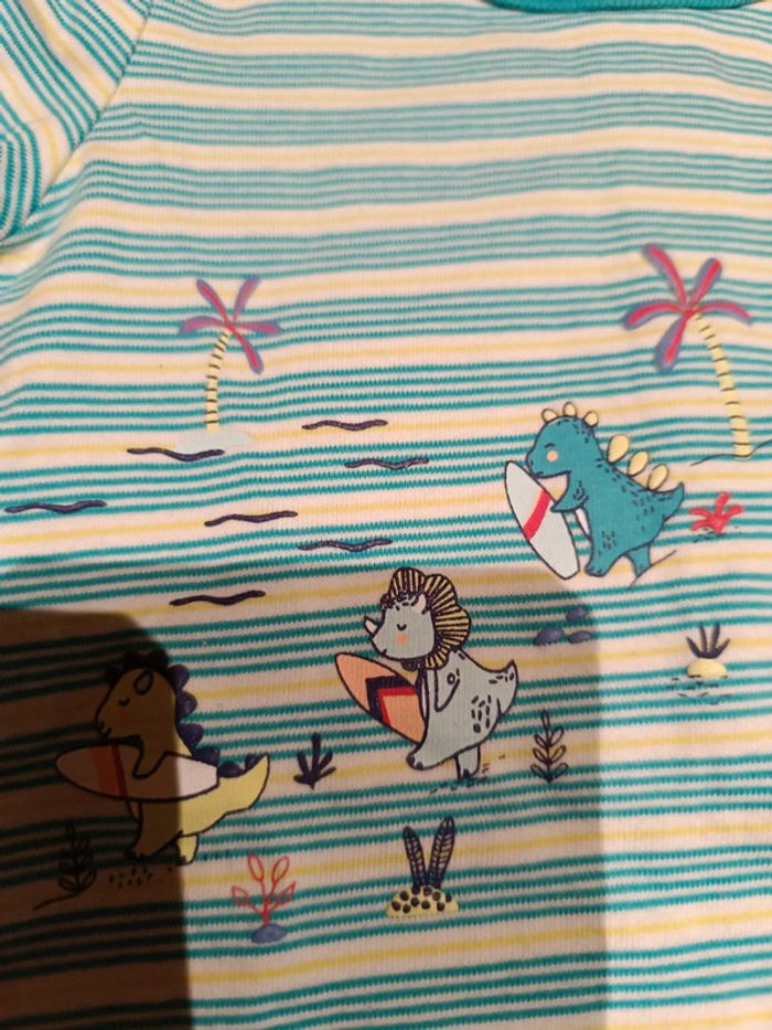 Pyjama combi courte Sergent major 3 mois 59 cm - photo numéro 3