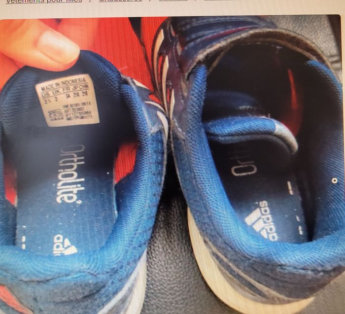 Baskets fille Adidas T34 - photo numéro 5