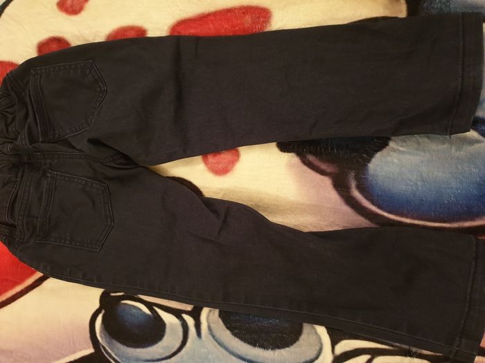 Pantalon jeans bleu foncé 4 ans 104 cm  C&A - photo numéro 7