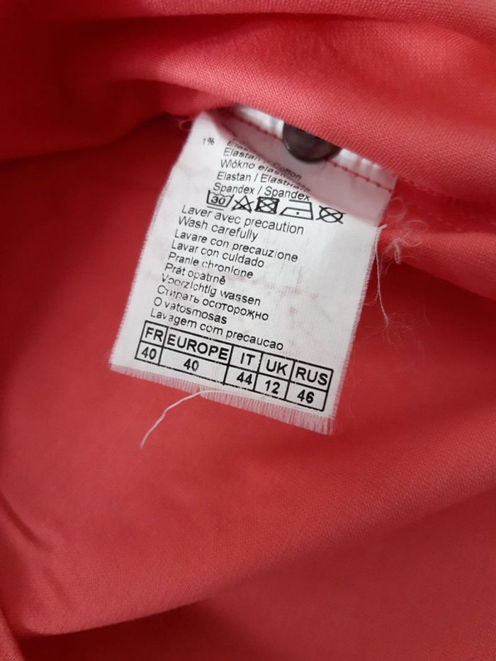 Robe droite rose corail 40🔴 - photo numéro 7