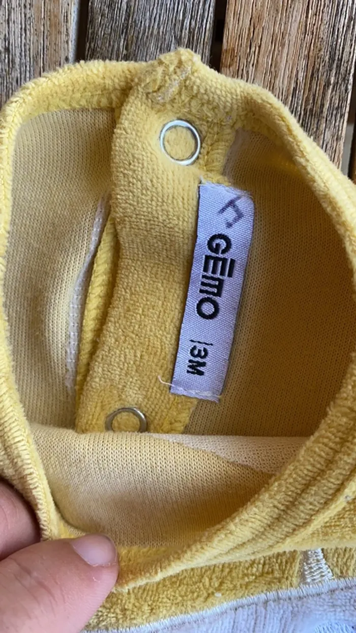 Lot de 4 pyjamas en velours - 3 mois - photo numéro 18