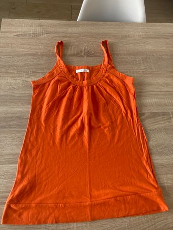 Débardeur orange promod
