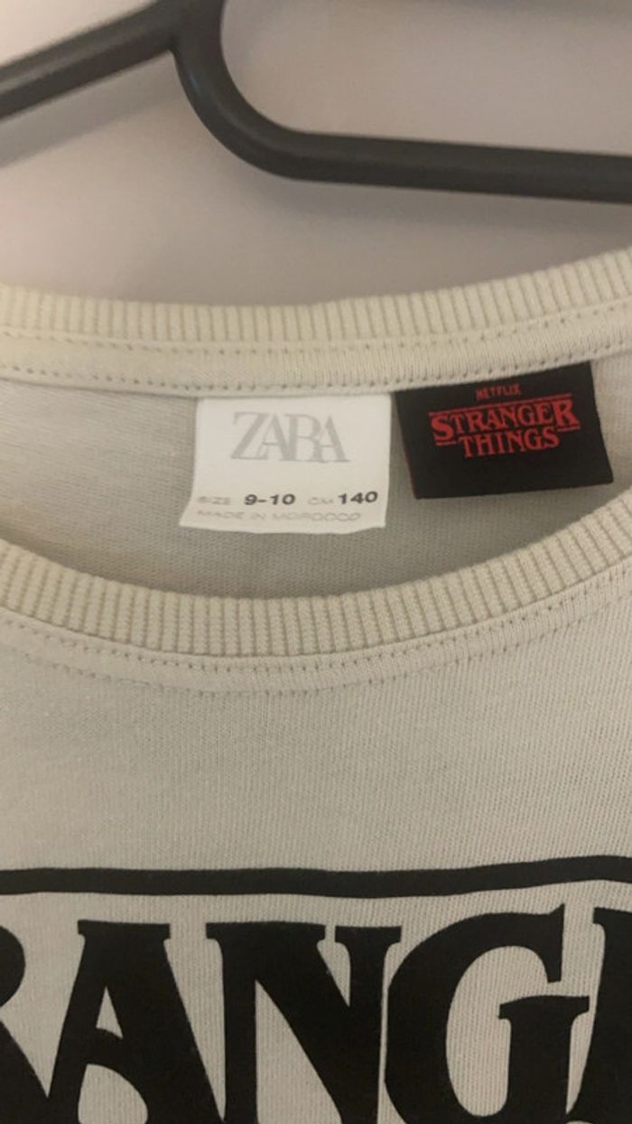 T-shirt Zara manches longues – 9/10 ans (140) - photo numéro 2