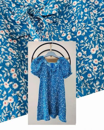 7 ans robe été ( étiquette coupée)