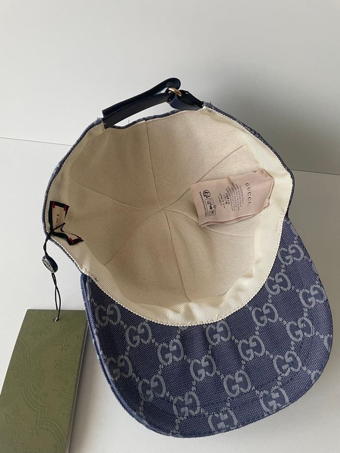 Casquette Gucci Dubai Bleu - photo numéro 10