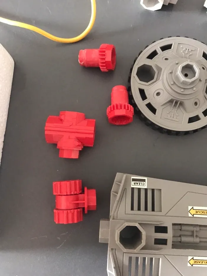 Jeu de construction mb robotix complet kosmos r550 - photo numéro 9