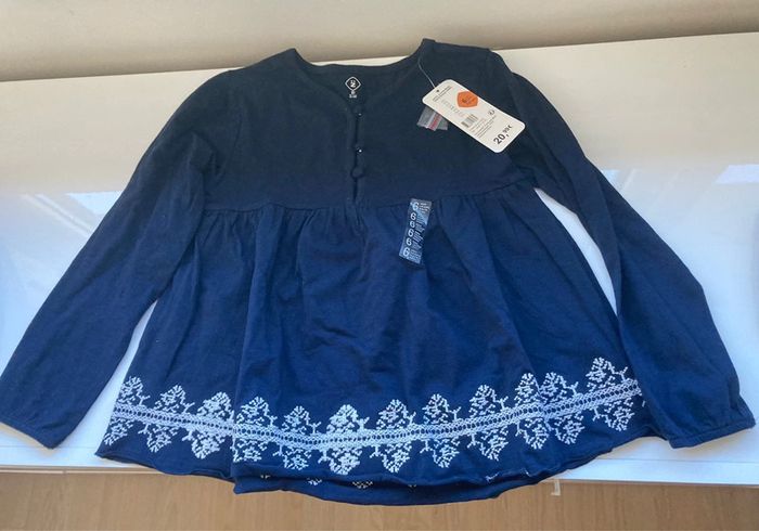 Tunique bleue foncée Z