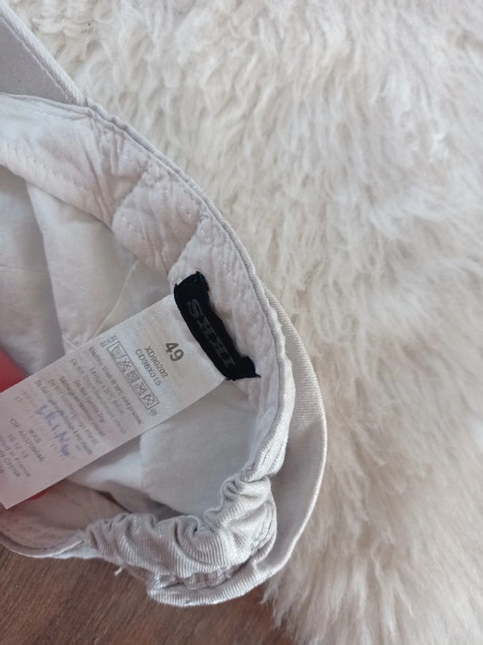 1€ ikks 🔆 casquette gris taille 49 environ 1/3 ans - photo numéro 4