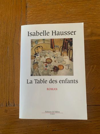 La table des enfants Isabelle Hausser