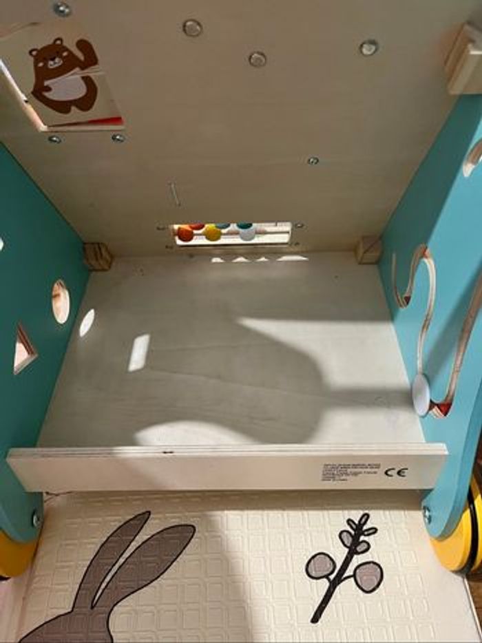 Trotteur en bois de marche bébé - photo numéro 4