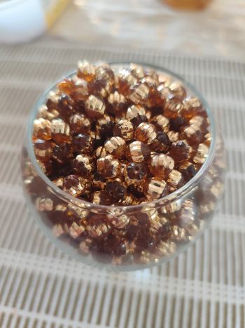 250g de perles doré
