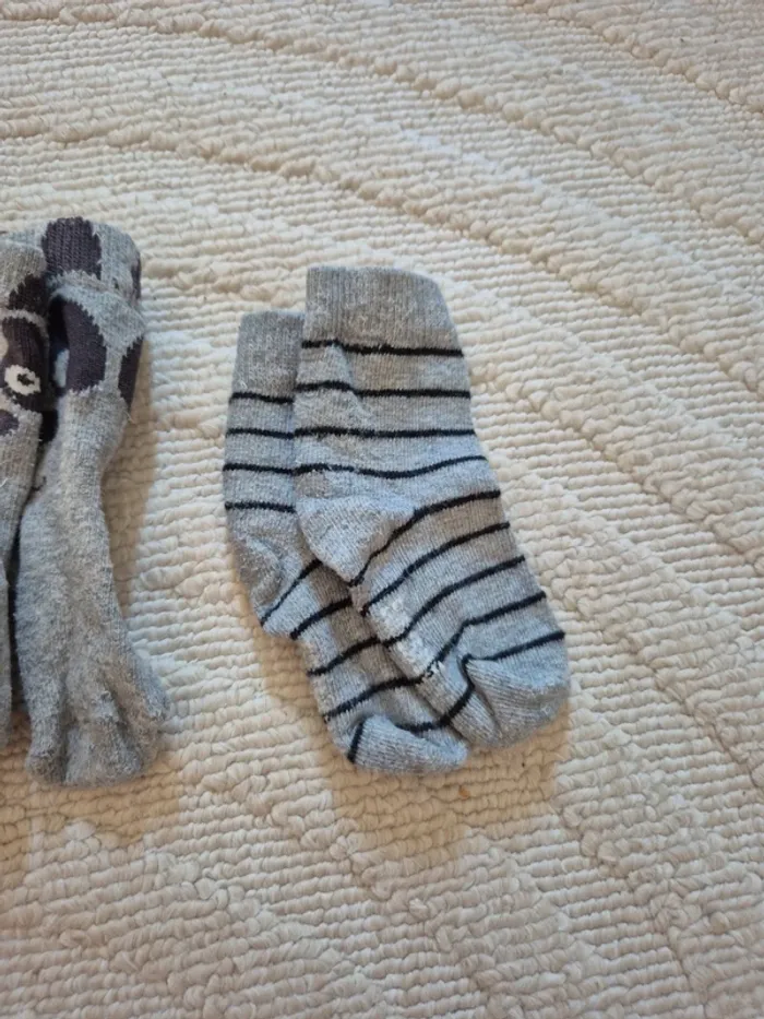 3 paires de chaussettes taille 15/16 - photo numéro 4